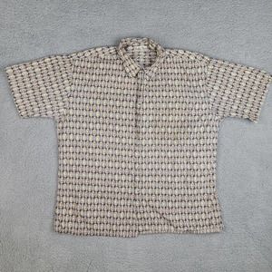 Hollis River Shirt Mens XL‎ Multicolor Hawaiian Casual Button Down Short Sleeve